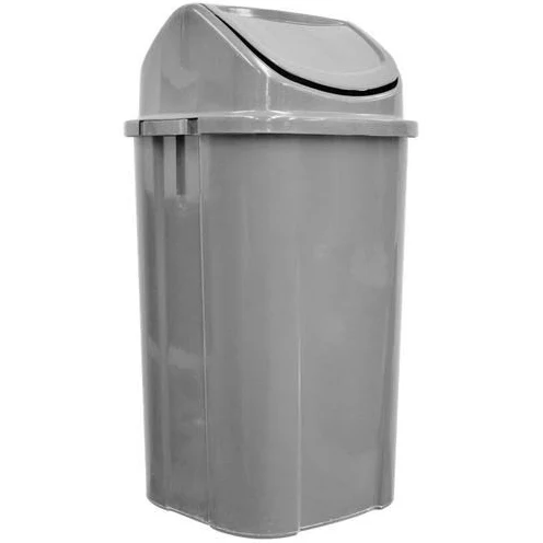 LIXEIRA COM TAMPA BASCULHANTE 60L