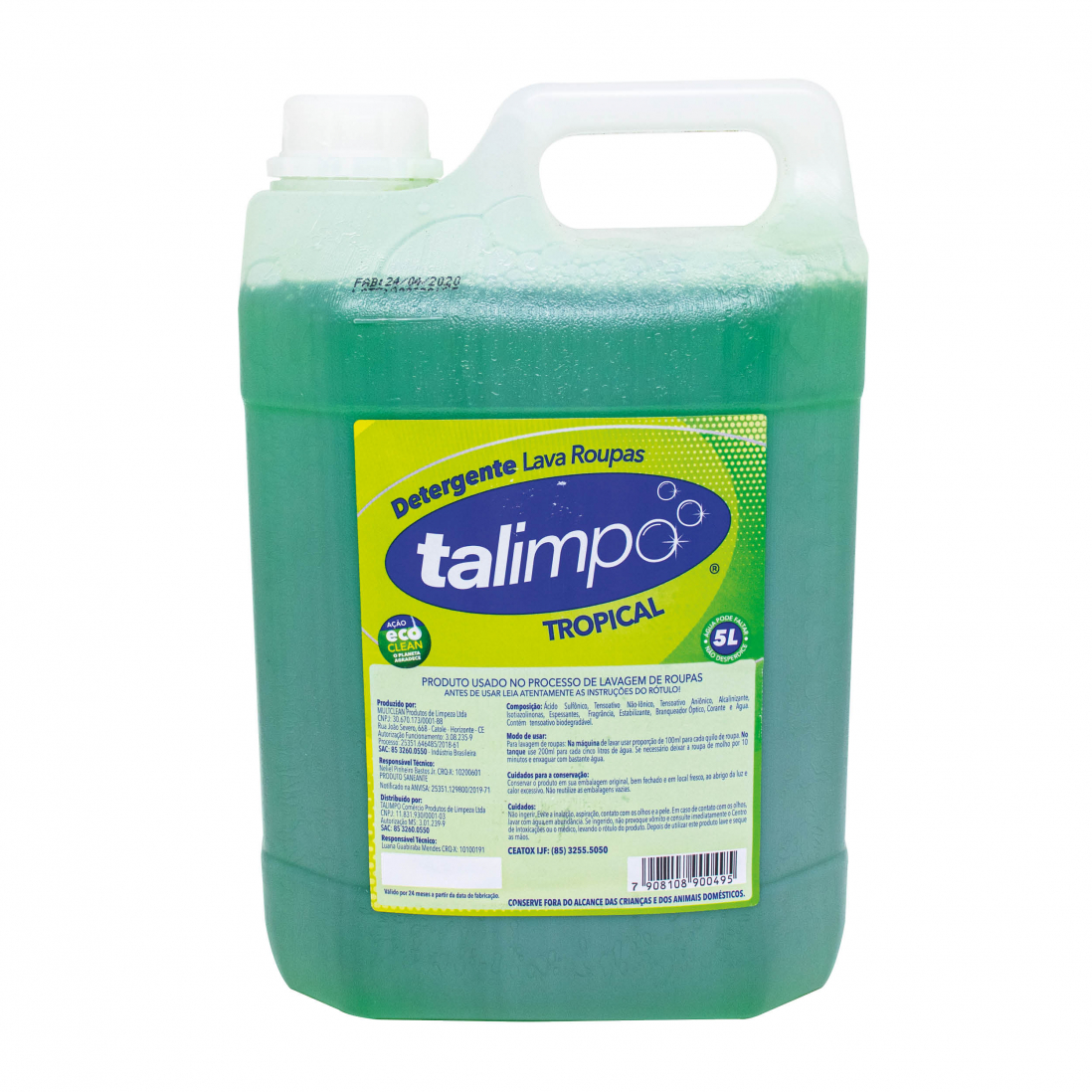 LAVA ROUPAS TALIMPO 5LT