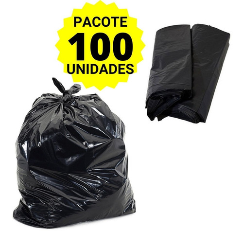 SACO PARA LIXO FLIK PRETO 