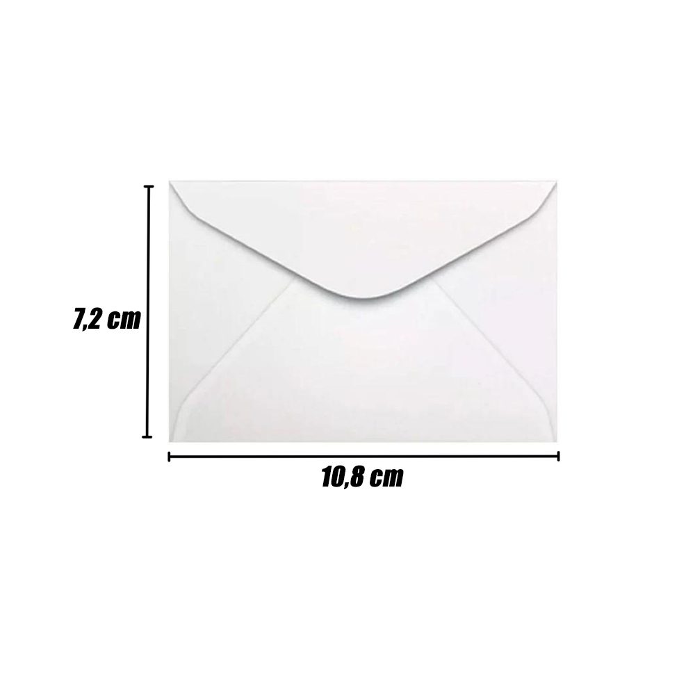 ENVELOPE A4 BRANCO 72X108MM