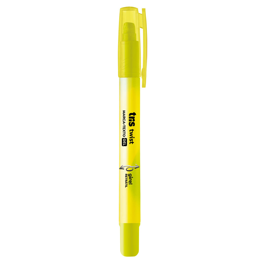MARCA TEXTO GEL AMARELO 