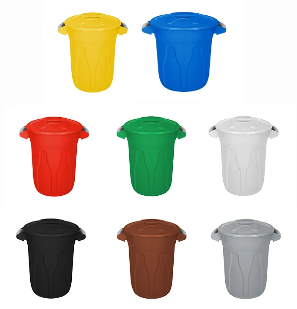 BALDE PLASTICO COM TAMPA