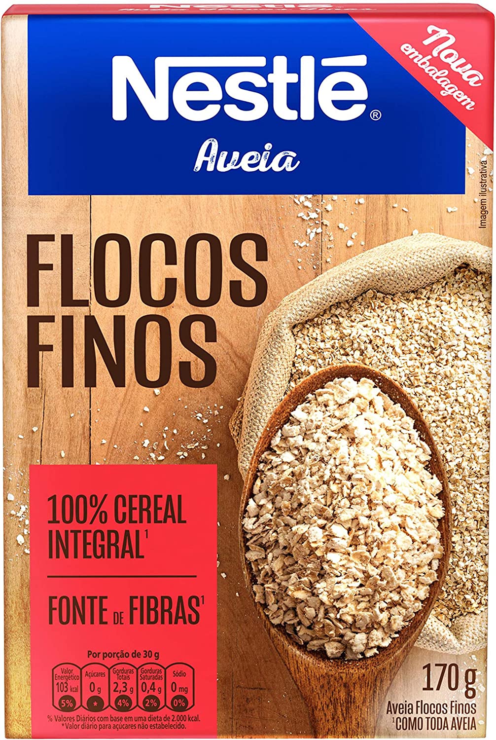 AVEIA FLOCOS FINOS 