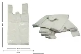 SACOLA PLASTICA ECONOMICA 50X60