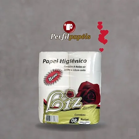 PAPEL HIGIENICO ESP LIZ PREMIUM C/ 300 MTS