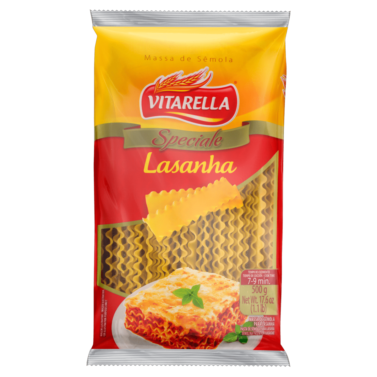 MASSA PARA LASANHA 
