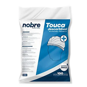 TOUCA DESCARTAVEL (SANFONADA/pct c/100un.) NOBRE