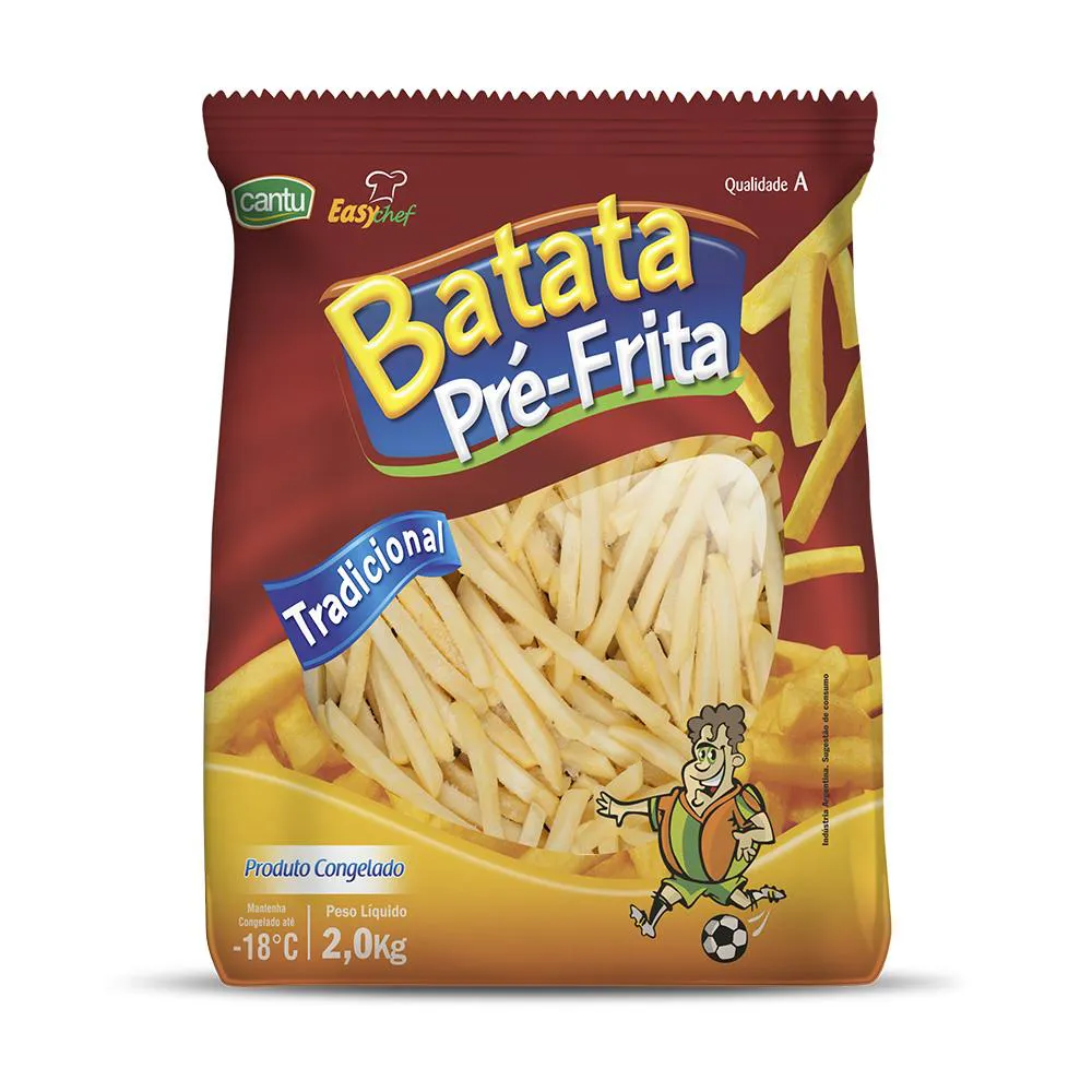 BATATA PALITO CONGELADA PRÉ FRITA