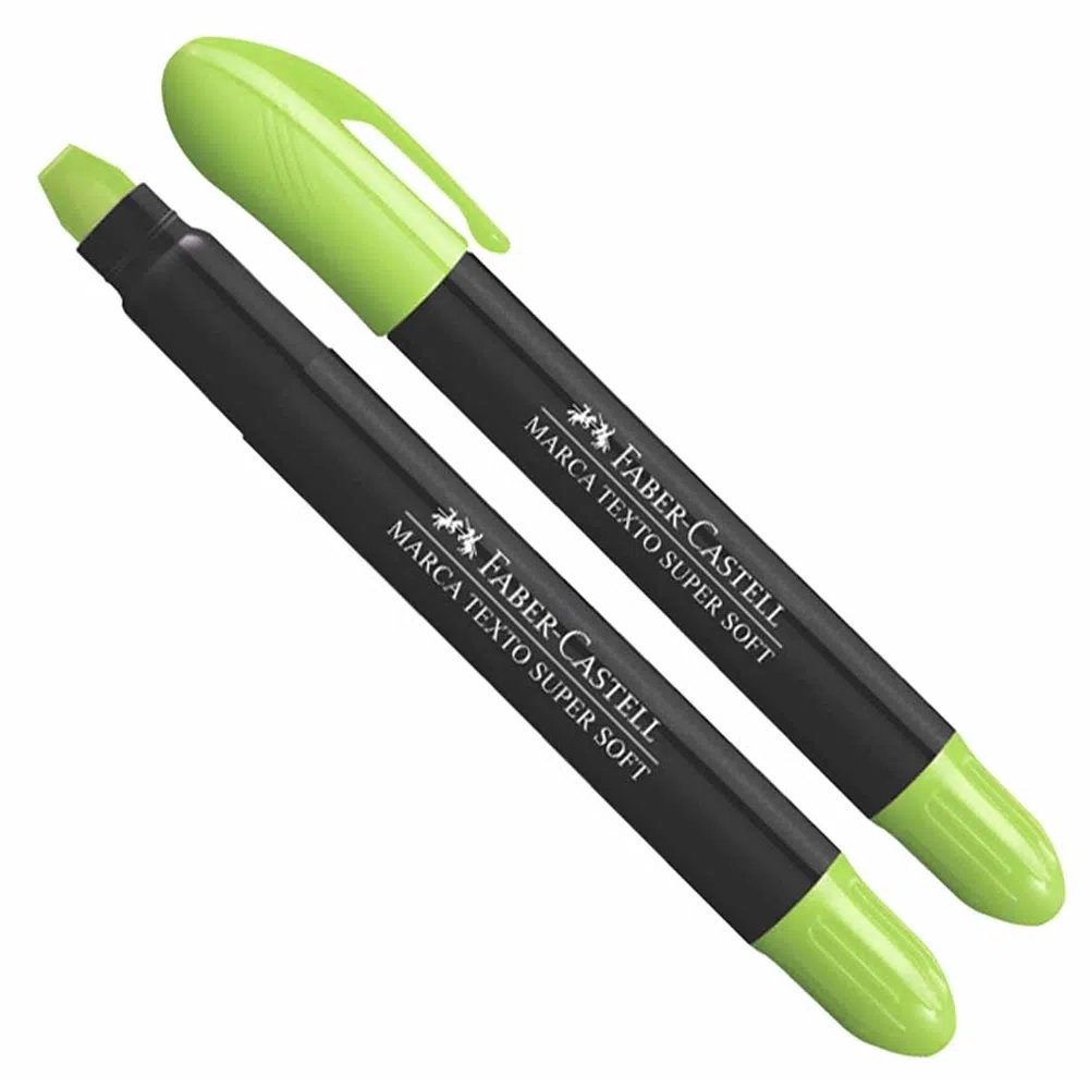 MARCA TEXTO GEL FABER VERDE