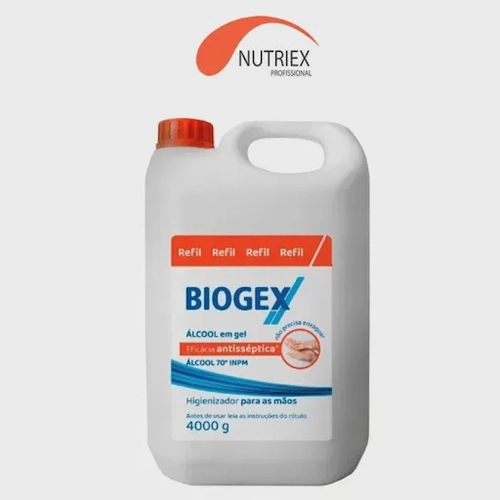 GEL HIGIENIZADOR PARA AS MAOS NUTRIEX 4000G (NUTRA