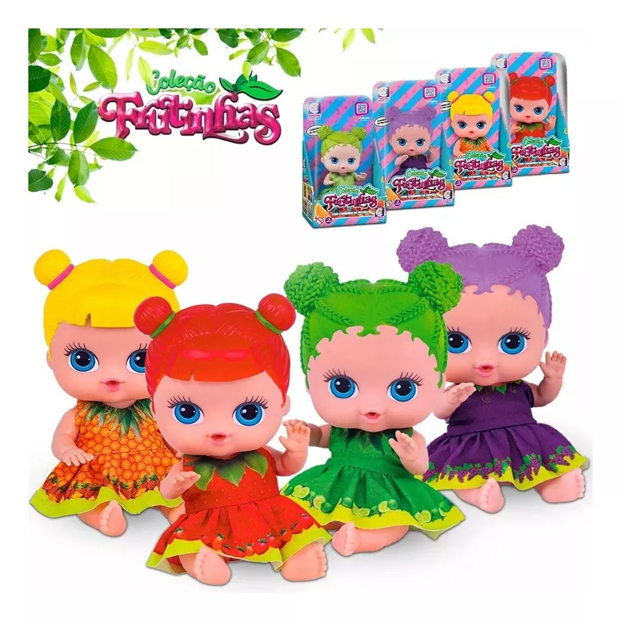 BONECA COLEÇÃO FRUTINHAS 