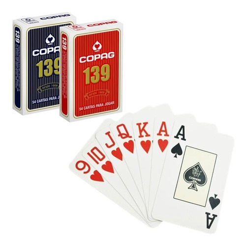 JOGO DE BARALHO 54 CARTAS