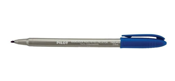MARCADOR PERMANENTE PILOT AZUL 2.00MM