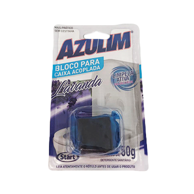 BLOCO SANITARIO CX ACOPLADA AZULIM LAVANDA 50GR
