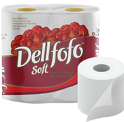 PAPEL HIGIENICO 100% CELULOSE 20M