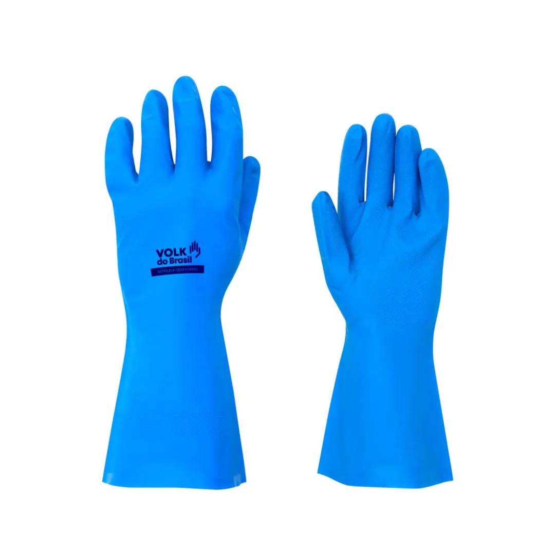 LUVA LATEX AZUL