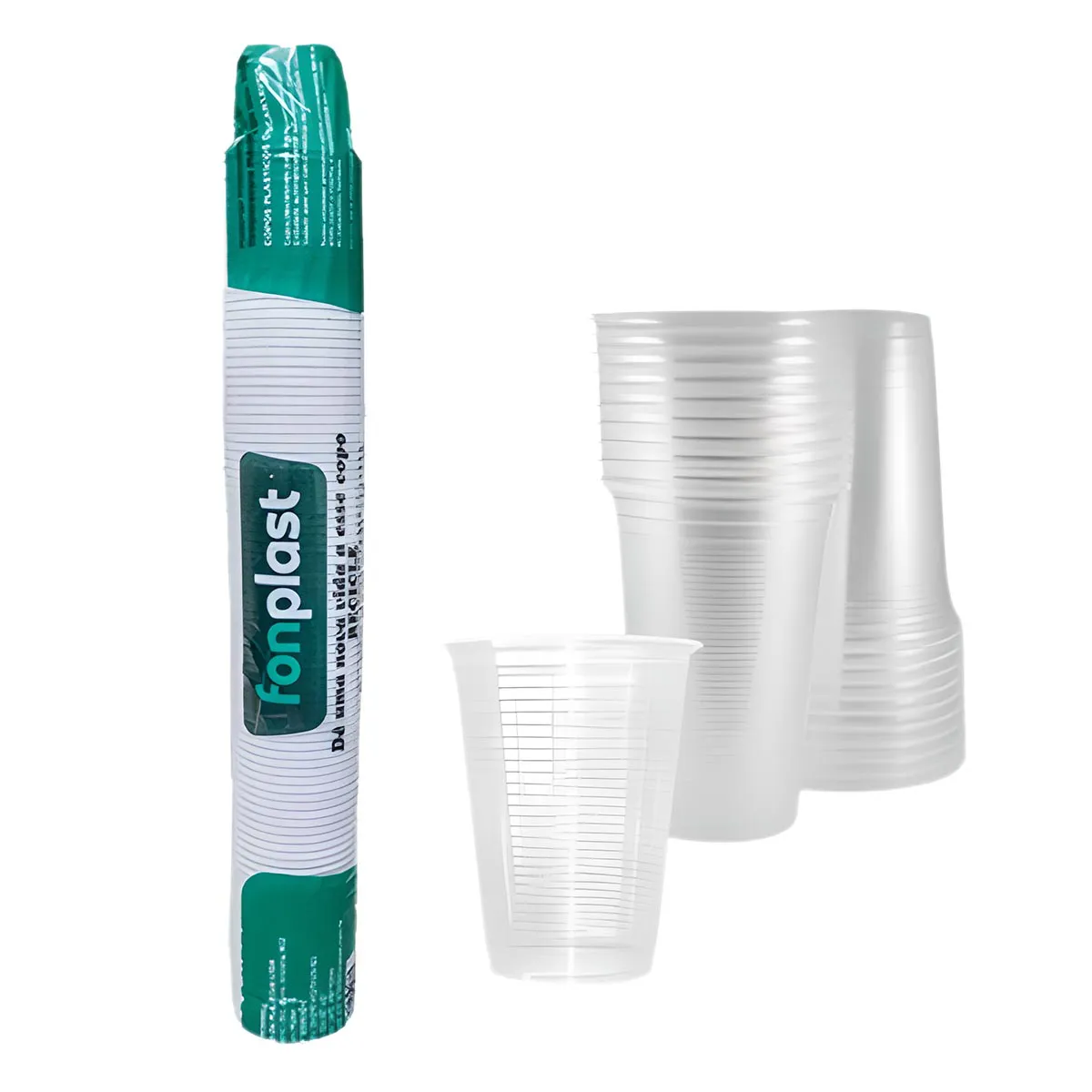 COPO DESCARTAVEL TRANSPARENTE 50ML/180ML/200ML/250ML