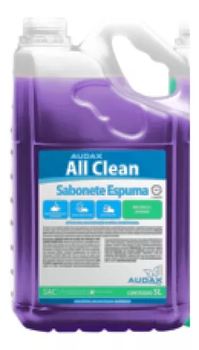 ALL CLEAN SABONETE ESPUMA FLORAL 