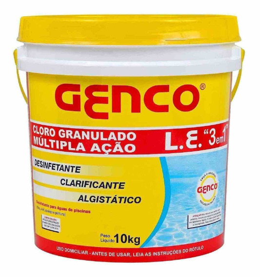 CLORO GRANULADO MÚLTIPLA AÇÃO