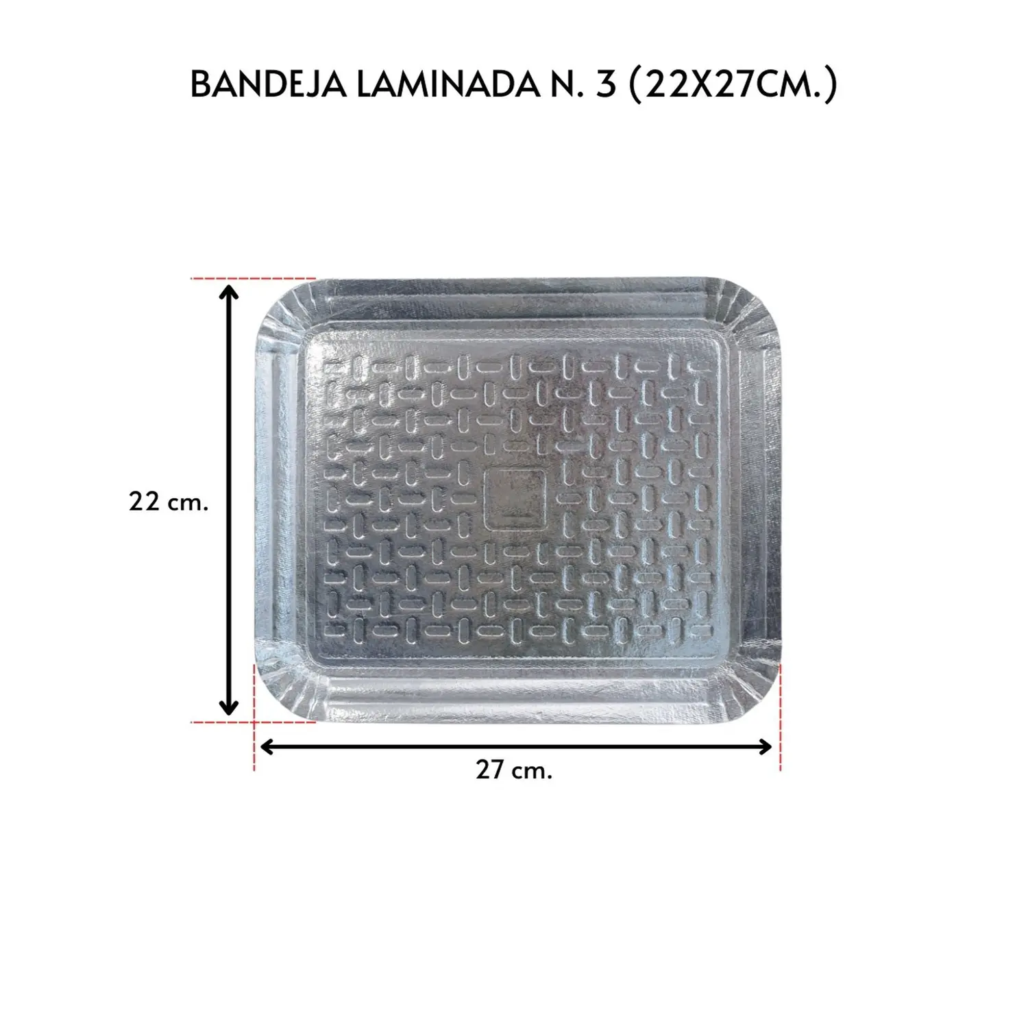 BANDEJA LAMINADA 