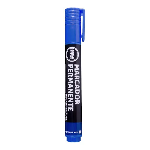 PINCEL PERMANENTE RECARREGAVEL AZUL