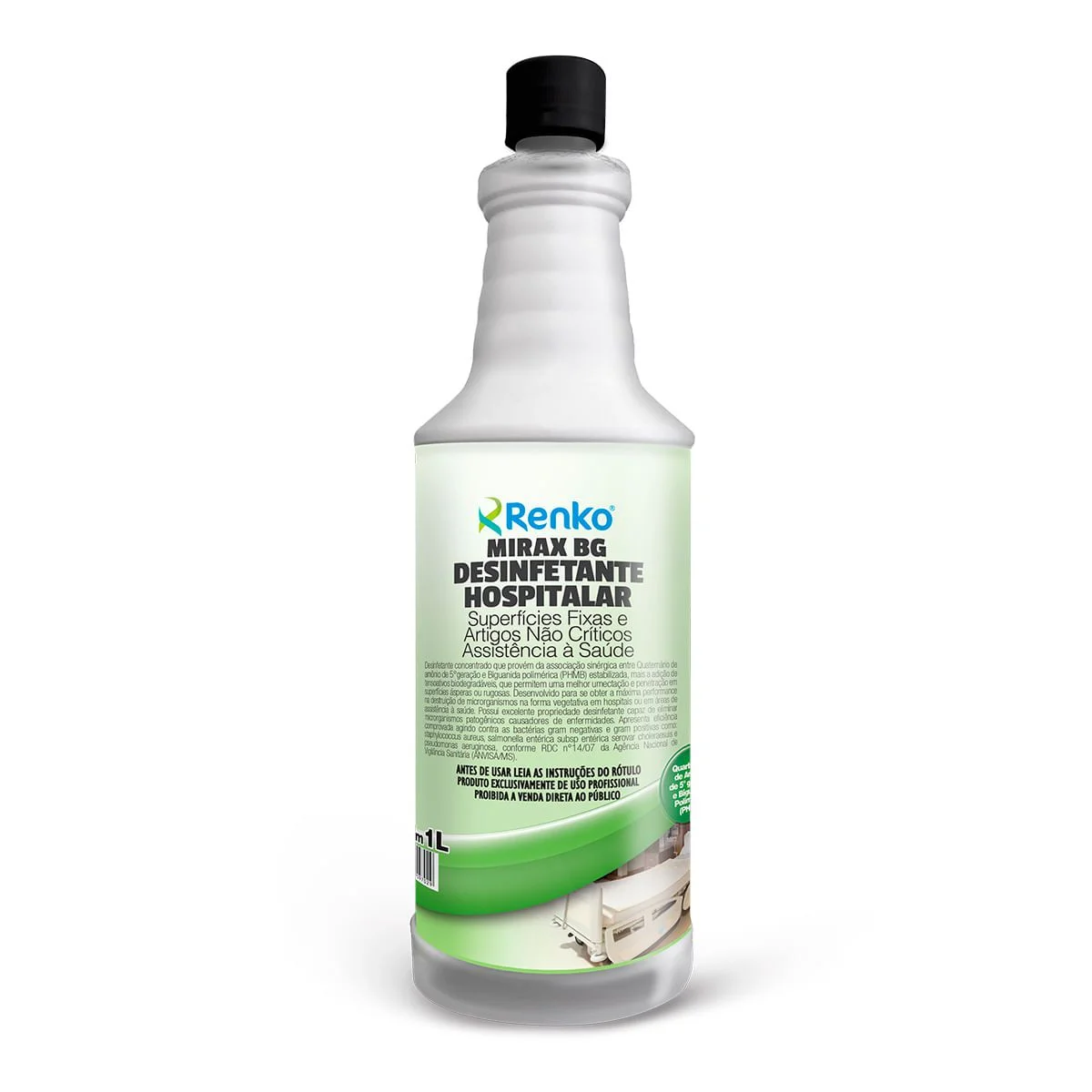 MIRAX BG - DESINF A BASE DE BIGUANIDA E QUAT 1LT