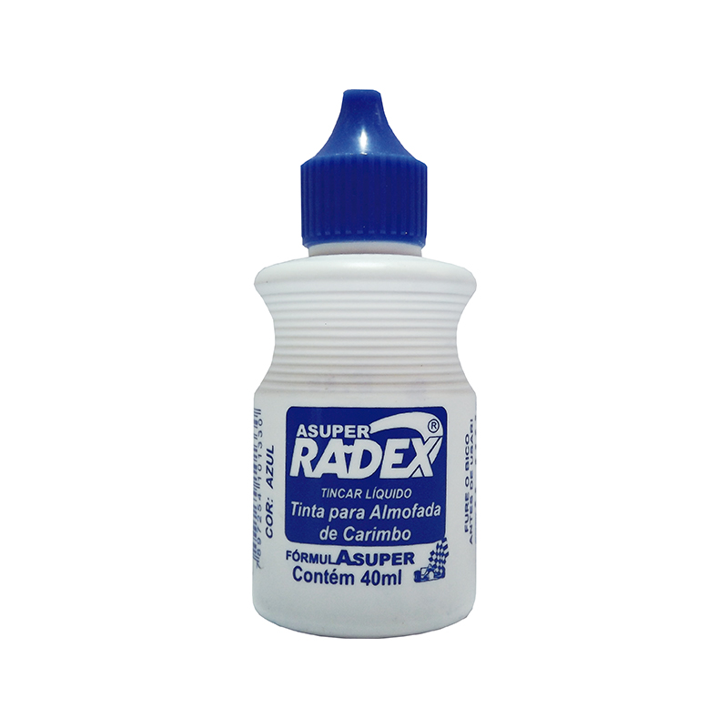 TINTA P/ CARIMBO AZUL