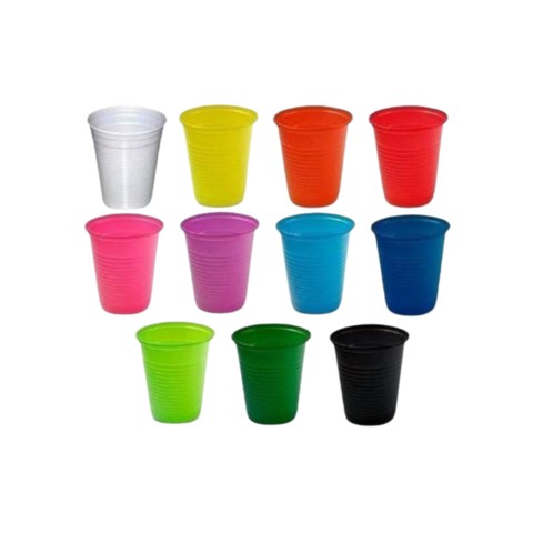 COPO DESCARTAVEL 200 ML MULTICOLORIDO