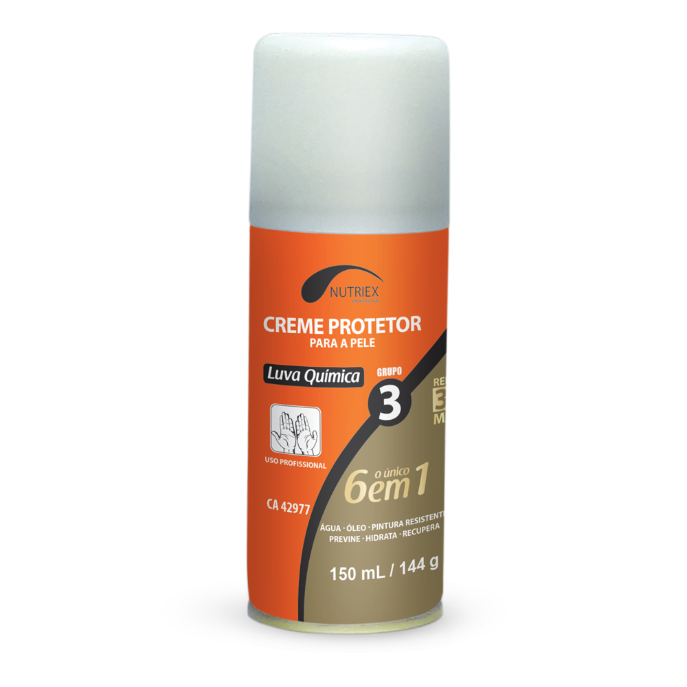 CR PROT PELE LUVA QUIMICA GR 3 RECUPERACAO AEROSOL