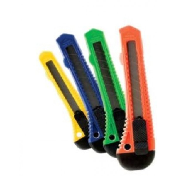 ESTILETE PLASTICO LARGO 18MM