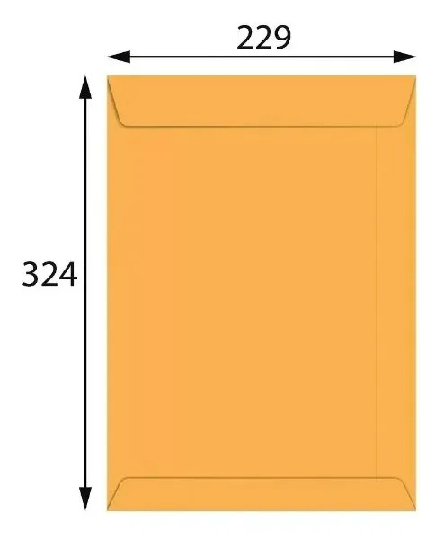 ENVELOPE A4 OURO