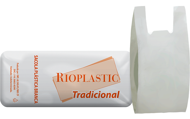 SACOLA BRANCA PLASTICA 