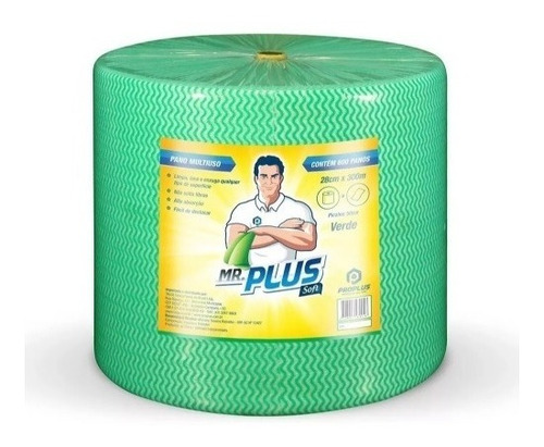 ROLO 28CM X 300M VERDE STANDART