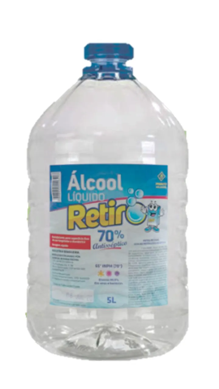 ALCOOL LIQUIDO 70% 5L
